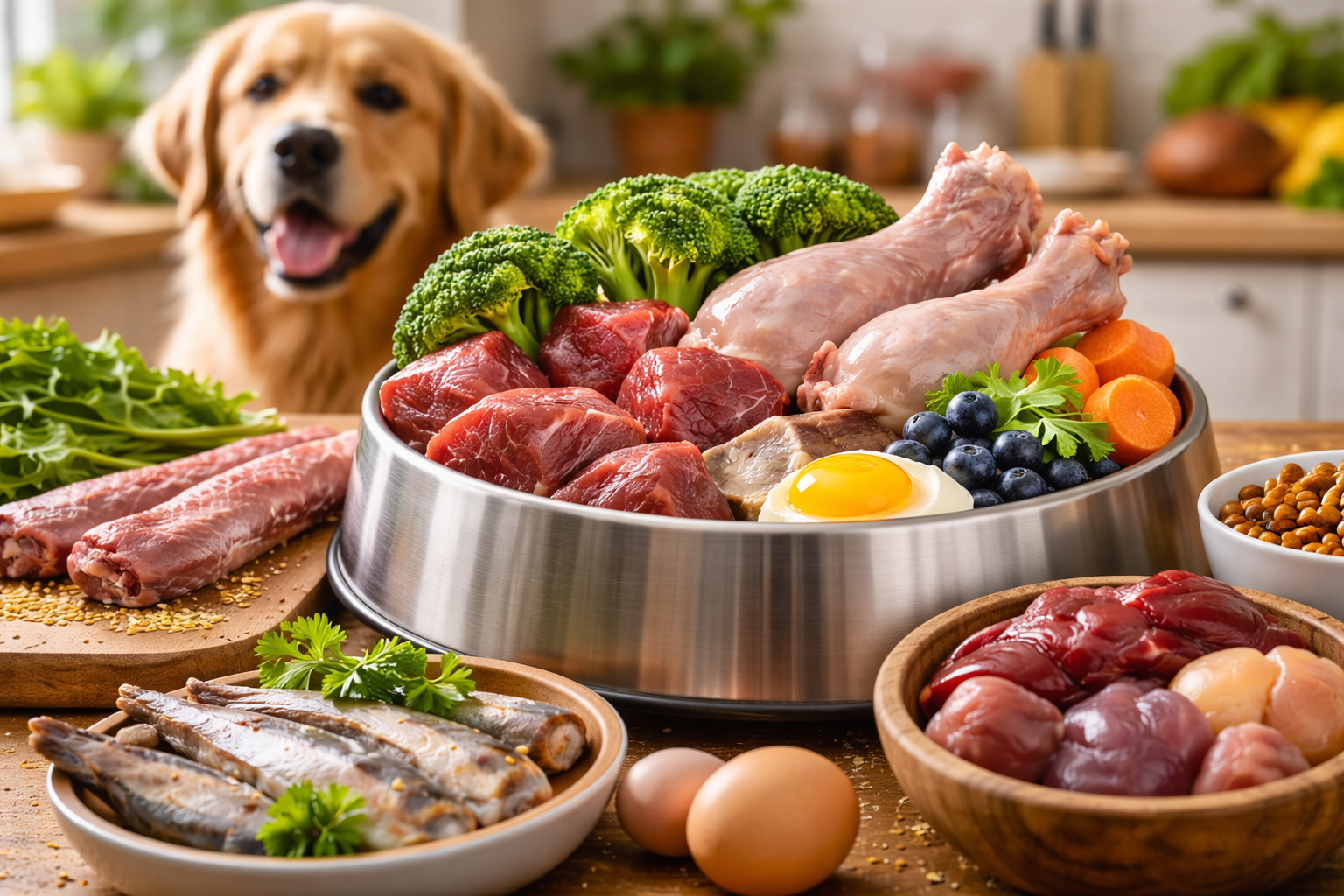 Guía: dieta BARF para perros