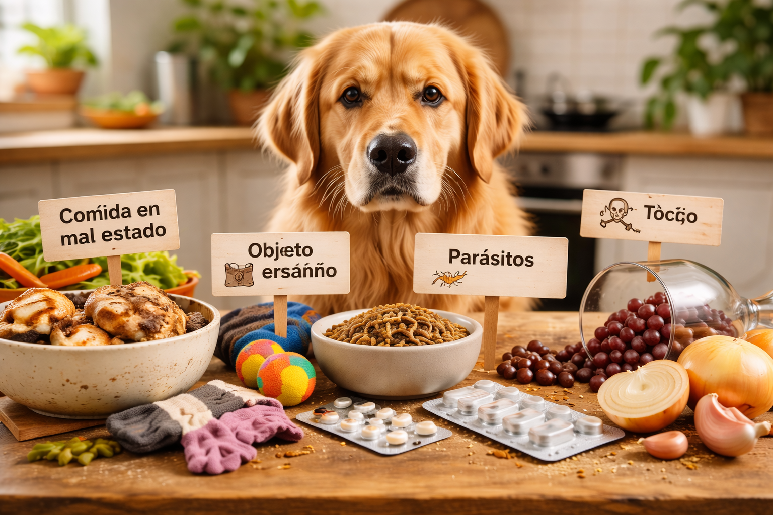 Guía: Causas del vómito en los perros